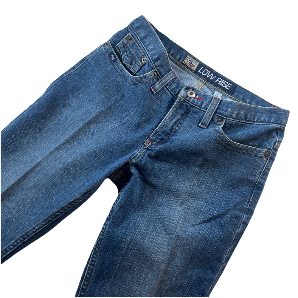 Cruel Girl Jeans 7 Regular‎ Slim 32" Inseam 30W Flap Look Back Pockets